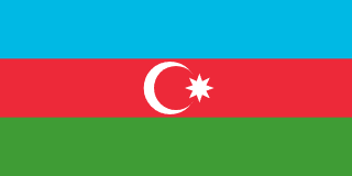 Флаг Азербайджан