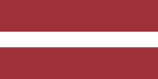 Флаг Латвия