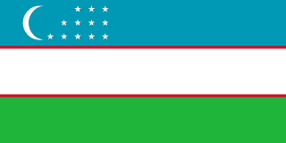 Флаг Узбекистан