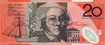 Купюра 20 AUD 20 AUD