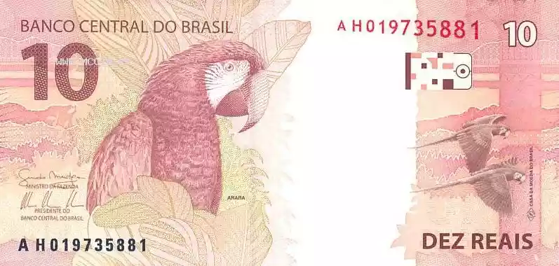 Купюра 10 BRL 10 BRL