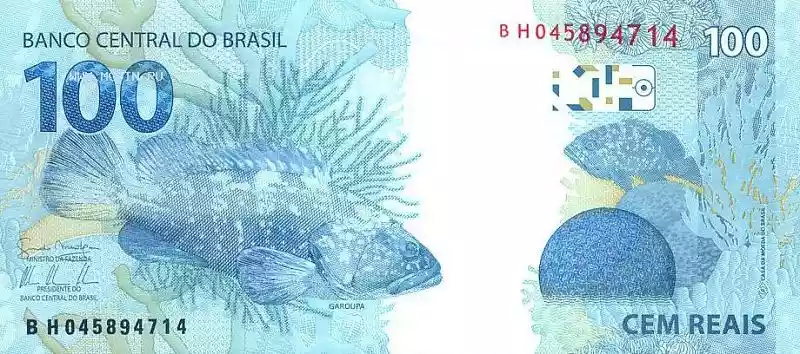 Купюра 100 BRL 100 BRL