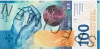 Купюра 100 CHF 100 CHF