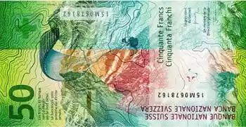 Купюра 50 CHF 50 CHF
