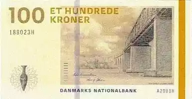 Купюра 100 DKK 100 DKK