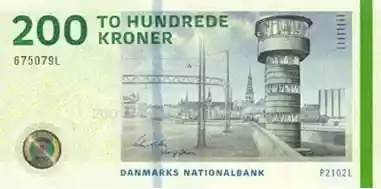 Купюра 200 DKK 200 DKK