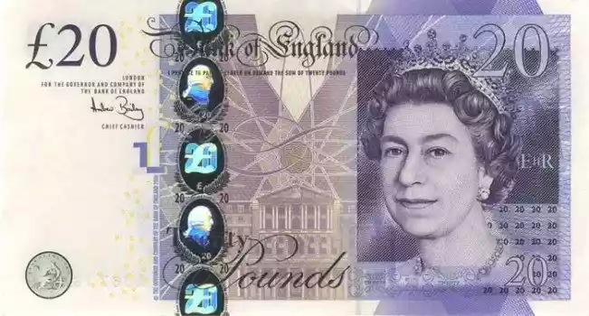 Купюра 20 GBP 20 GBP