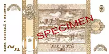 Купюра 100 MDL 100 MDL