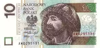Купюра 10 PLN 10 PLN