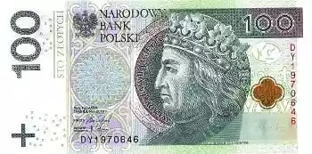 Купюра 100 PLN 100 PLN