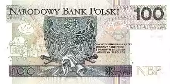 Купюра 100 PLN 100 PLN