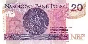 Купюра 20 PLN 20 PLN