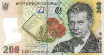 Купюра 200 RON 200 RON