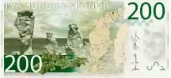 Купюра 200 SEK 200 SEK