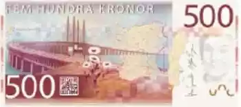 Купюра 500 SEK 500 SEK
