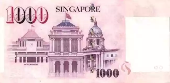 Купюра 1000 SGD 1000 SGD