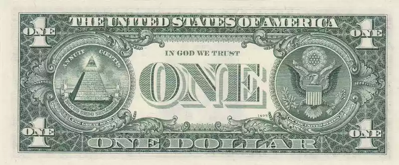 Купюра 1 USD 1 USD