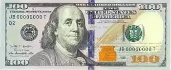 Купюра 100 USD 100 USD