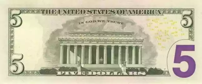 Купюра 5 USD 5 USD
